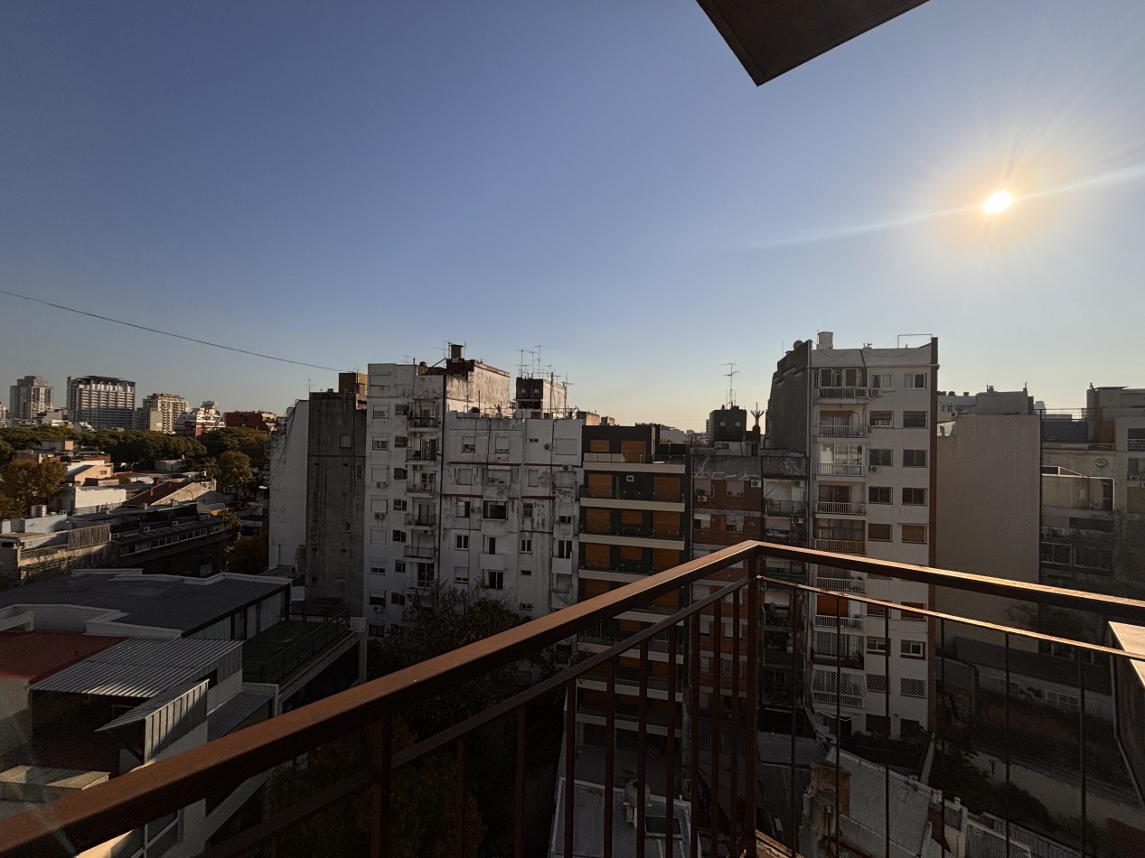 3 ambientes al contrafrente con vista abierta