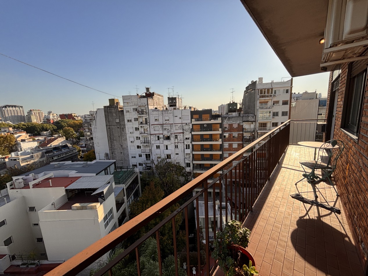 3 ambientes al contrafrente con vista abierta