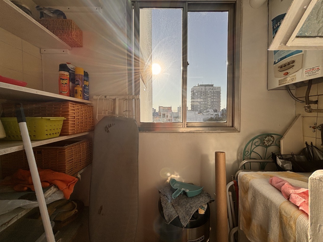 3 ambientes al contrafrente con vista abierta