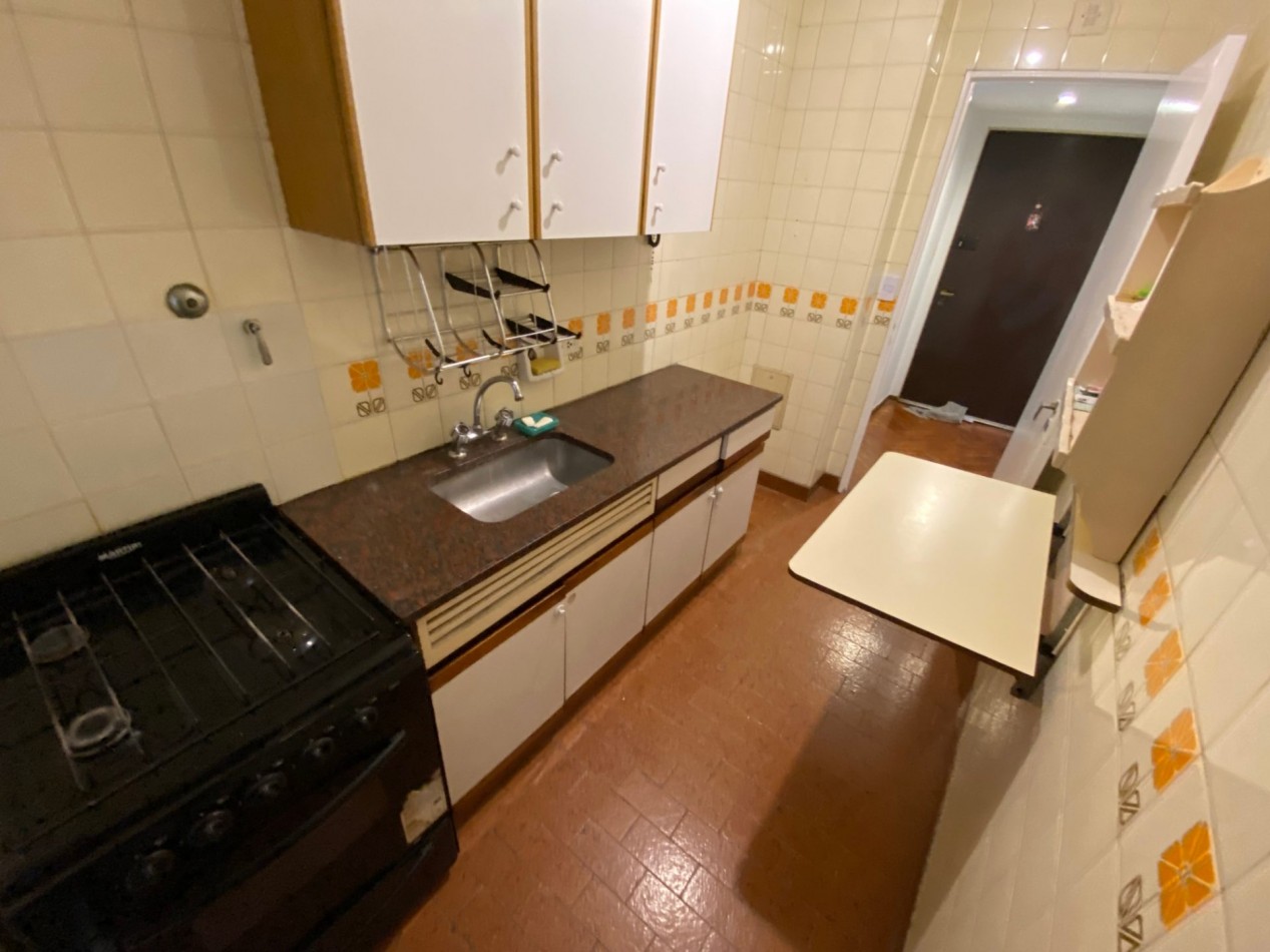 2 ambientes con patio 
