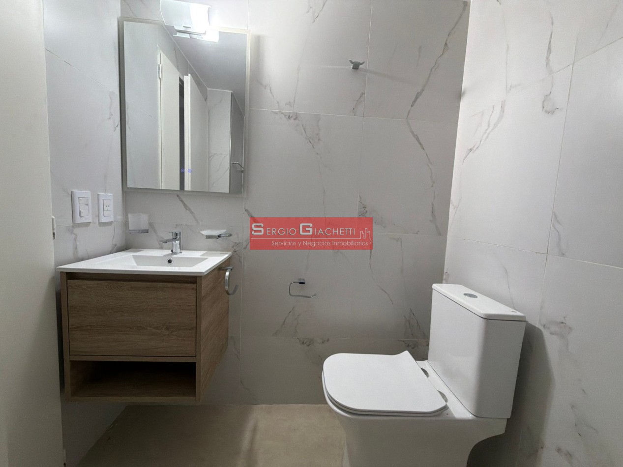 Dos ambientes con balcon baño y toilette a estrenar
